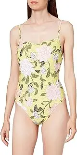 [Seafolly] Women's Square Neck Maillot One Piece Swimsuit