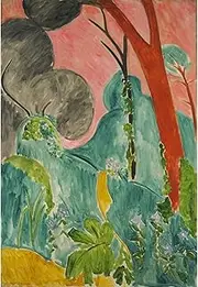 Poster Print Rolled - Henri Matisse - Periwinkles Moroccan Garden - 30x40 Inch Wall Decor Poster Art Print
