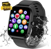 Smart Watch for Men Women Compatible with Iphone Samsung Android Phone 1.83 Inch