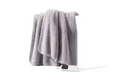 Sunbeam Feel Perfect Sherpa Fleece Heated Throw Blanket TRF4200