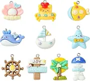 [Airssory] Resin Charms for DIY Jewelry Making Necklace Bracelet Earrings DIY Crafts, Resin