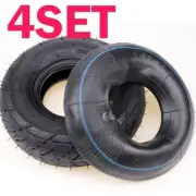 4pcs 3.00-4 Tyre +Tube 260x85 Trolley ATV Mobility Scooter Go Kart Razor E300