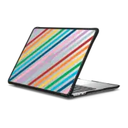 MacBook Air 13-inch (M2 - M4) Impact Case Rainbow Stripes 45