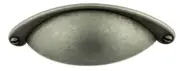 (12 Pack) 2-1/2" Country Store Cup Pull Antique Pewter