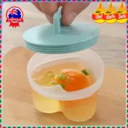 Poached Egg Cup with Oil Brush,Fun Cookery Kitchen Gadgets AU