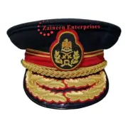 Colonel Gaddafi Military Army General Officer Parade Dress Visor Hat Cap