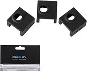 3PCS Official Creality Ender 3 Heating Block Silicone Case, Silicone Sock for Heat Block MK7/MK8/MK9 Extruder Hotend Sock Heat Insulation for Ender 3, Ender 3 V2, Ender 3 Pro, CR-10/S/Pro, CR-10 Max