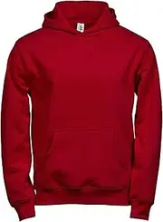 [Tee Jays] Childrens/Kids Power Hoodie (UK Size: 12-14 Years) (Red)