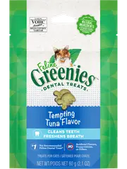 Greenies 60g Feline Tempting Tuna Flavour Dental Treats for Cats