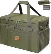 Tactical Camping Storage Bag Utility Tote Bag Organizer with Axe Holder & Shoulder Strap (
