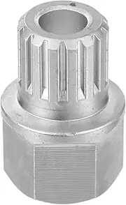 X AUTOHAUX 60/15PT Wheel Lock Key Lug Nut Anti Theft Wheel Lock Nut Screw Removal Key for VW for Audi