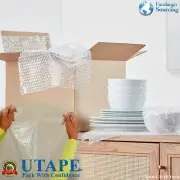 3/16" Small Bubbles Plastic Wrap Cushioning wrap 12"x100ft Perforated every 12"