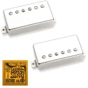 Seymour Duncan SH-PG1 Nickel Pearly Gates Pickup Set Ernie Ball Hybrid Slinky