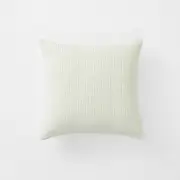 Sheridan Kneller Square Cushion in Green Cotton/Polyester