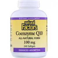 在飛比找Coupang 酷澎優惠-natural Factors 輔酶Q10軟膠囊 100mg