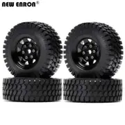 78mm Terrain Tires Wheel Rims 1.55 for 1/10 RC4WD TF2 CC01 LC70 MST JIMNY Axial