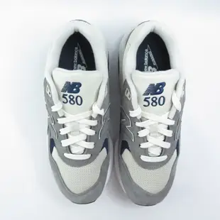 New Balance 580 MT580RCB 男女款 休閒鞋 D楦 城堡灰【iSport愛運動】