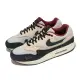 【NIKE 耐吉】Air Max 1 PRM Keep Rippin Stop Slippin 男鞋 米白 黑 麂皮(FD5743-200)