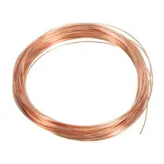 66' Solid Bare Copper Wire 22# 99.9% Pure Copper Wire 0.7mm Soft Beading Wire