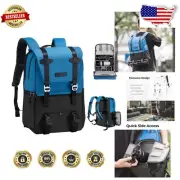 Professional Camera Case Backpack with Side Access and Padded Shoulder Straps