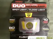 Nebo Duo 250+ Lumen Headlamp
