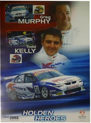 Holden Commodore VX 2002 Kmart Racing Greg Murphy Todd Kelly 2 of 6 Poster