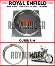 Fits Royal Enfield OUTER RIM For Bullet 350/500 & Classic 350/500 (for: Royal Enfield)