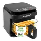 5.8 Quart Air Fryer 8-1 Preset Cook Modes Transparent Fry Bowl for Best