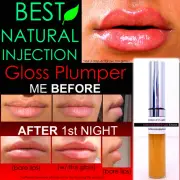 NATURAL INJECTION LIP PLUMPING HERBAL REBUILDING LIP PLUMPER GLOSS THAT WORKS