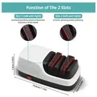 Electric Knife Sharpener 2 Stage Knife Sharpening System For Quick Sharpen 2 AU