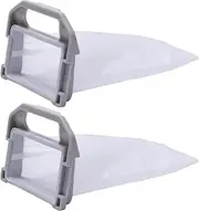 Lint Traps for Washing Machine | Washing Machine Repair Parts, Laundry Pet Hair Catcher, 2X Hair Remover for Laundry, Reusable, Efficient for Pet Hair, Captures Dog Cat Hair