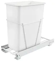 Rev-A-Shelf RV-9PB Classic 9-1/2"W Steel Pull Out Slide Out - White