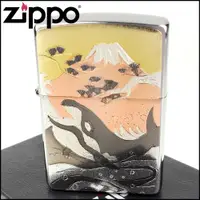 在飛比找蝦皮購物優惠-☆福星屋☆【ZIPPO】日系~傳統藝術-富士山與鯨魚圖案電鑄