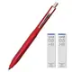 Uni KURU TOGA ADVANCE不斷芯自動鉛筆 M5-1030 紅色+專用HB筆芯 2入組合