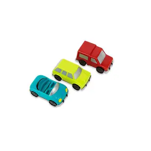 【美國B.Toys】藍綠紅車庫
