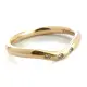 【Tiffany&Co. 蒂芙尼】18K玫瑰金-鑲3顆鑽波浪V RING造型婚戒(展示品)