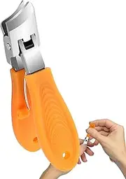 Fingernail Trimmer - Splash-Proof Trimming Curved Manicure Cutter,Nail Clippers for Precise Grooming, for Men, Women, Parents, Seniors