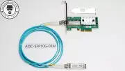 MCX311A-XCAT MELLANOX CX3-Pro PCIe3.0 SFP+ NIC MFM1T02A-SR AOC 1-30M NAS RDMA