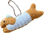 Keychain Plush - Dachshund Plush Keychain - Backpack Decoration Cartoon Stuffed Puppy Keyring For Boys Travel Suitcase Graduation