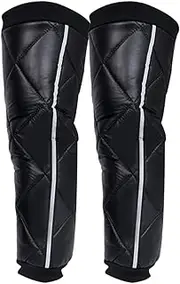 [Generic] Motorcycle Thermal Leg Warmers, Extra Long Windproof Protectors | Knee Pads for Outdoor Cycling and Snowmobiling