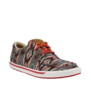 Twisted X Ladies Aztec Red Slip On Kicks WCA0089