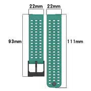 22MM Silicone Watch Strap Belt Band for Suunto Vertical/9 Peak Pro/9 Peak/5 Peak