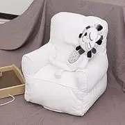Home Decora Lazy Sofa, Cute Children Single Mini Sofa Couch Chair Kindergarten Sofa Child Furniture Lounge Chair for Kids Children Boys Girls (Color : White)
