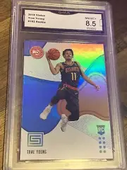 MINT 8.5 PANINI STATUS TRAE YOUNG ROOKIE CARD