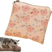 Sugar Glider Bonding Pouch, Small Animal Outgoing Sleeping Bag, Bite-Proof Carrying Accessory for Hamsters, Cozy Travel Pouch for Pets, Outdoor Transport, Comfortable Nesting Bag