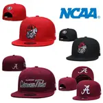 高品質 NCAA 阿拉巴馬深紅色潮男女夏季棒球帽 NEW ERA 9FIFTY 運動版型可調節嘻哈多功能平檐帽 GEOR