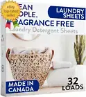 Fragrance Free Laundry Detergent Sheets Laundry Soap Ultra Concentrated