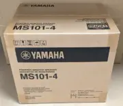YAMAHA MS101-4 Powered Monitor Speaker 30W Class-D Amp 4-Inch Full-Range Driver