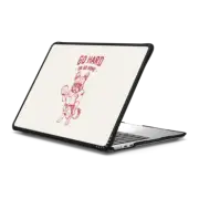 MacBook Air 13-inch (M2 - M4) Impact Case GO HARD OR GO HOME FRENCHIE
