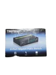 TRENDnet TPE-TG82G 8-Port Gigabit 64W Budget PoE Switch